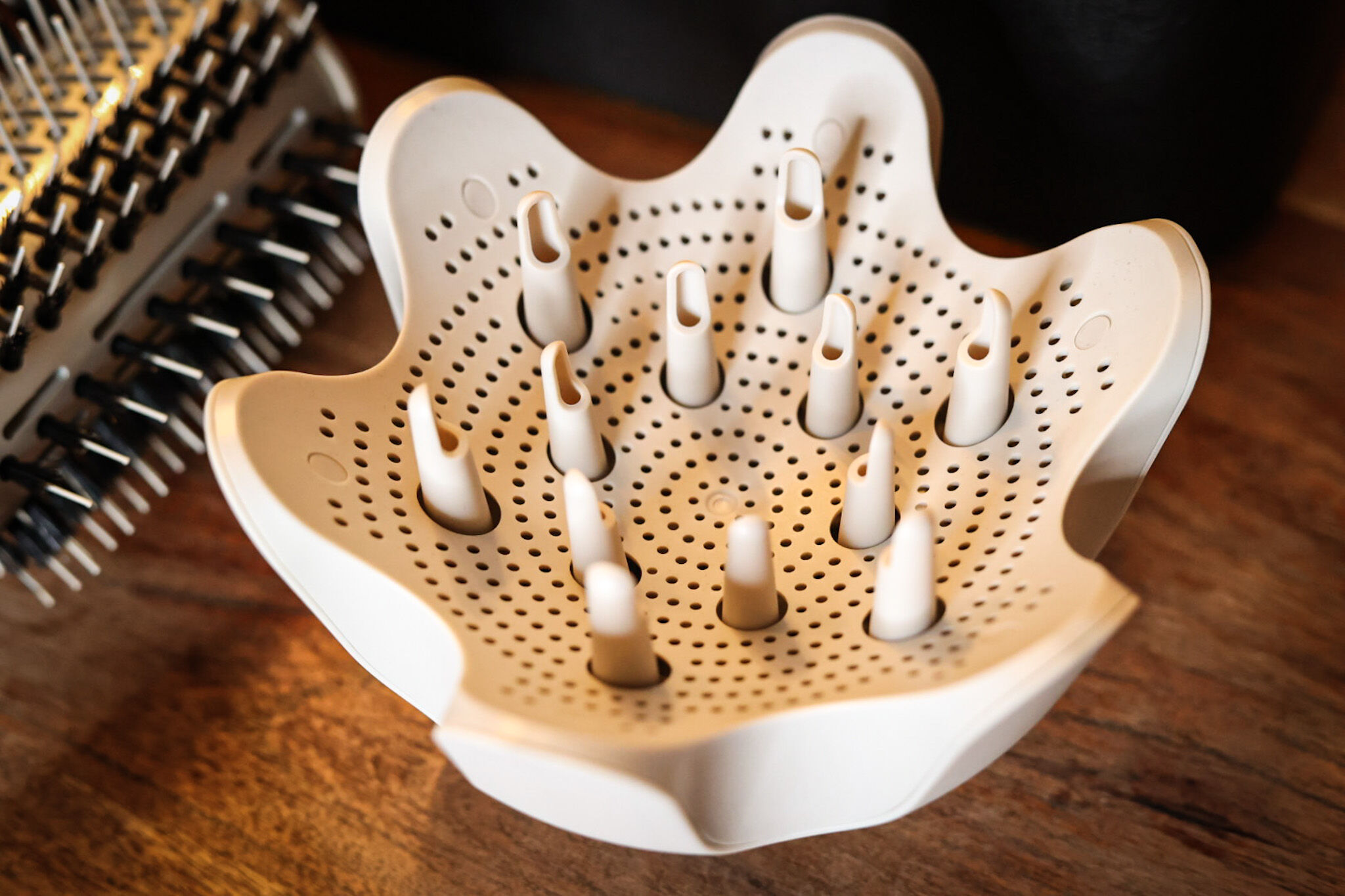 Man sieht den Diffusor-Aufsatz des Shark FlexStyle.